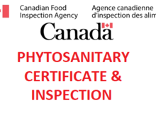 USA and Overseas Inspection certificate for seed orders Image